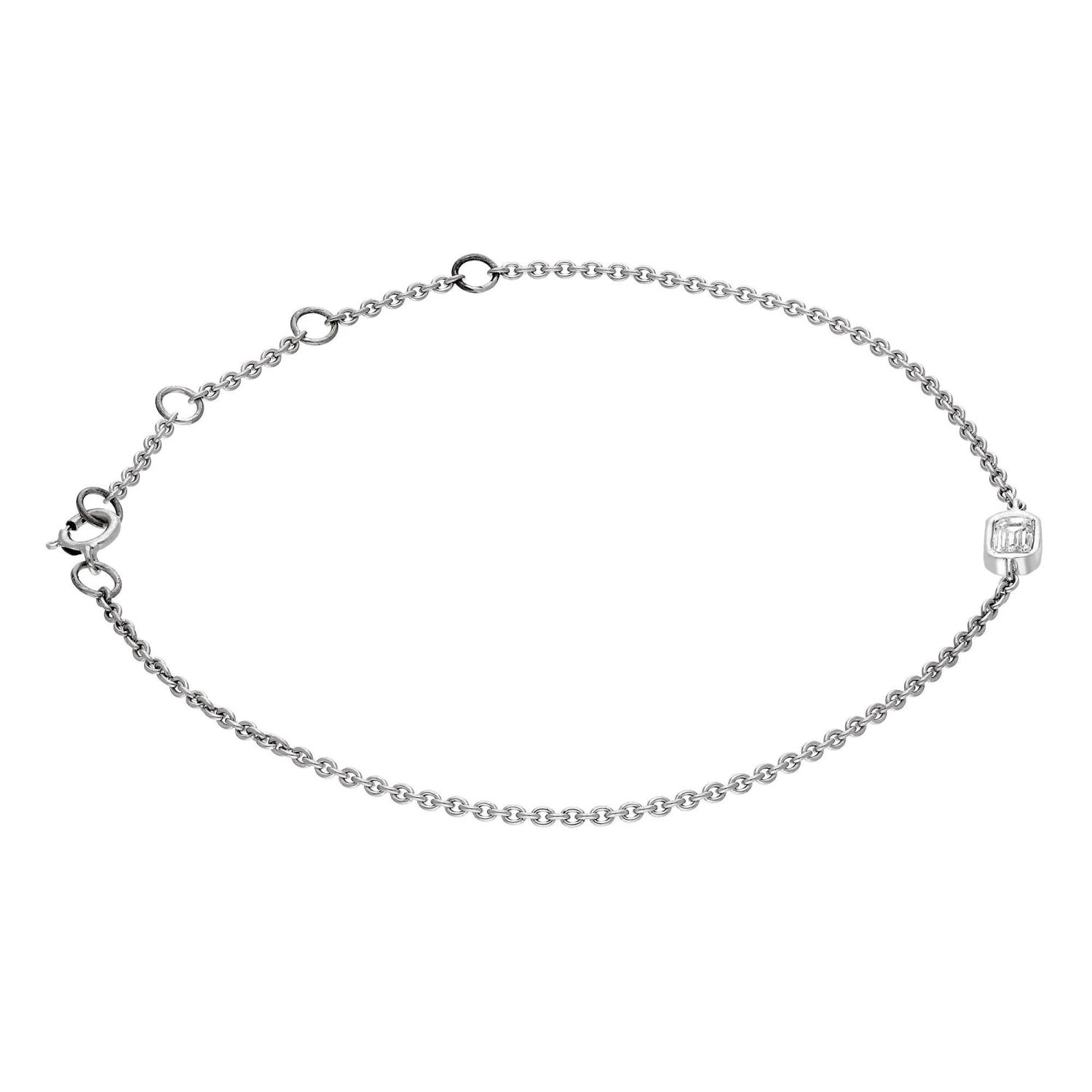 Adele Emerald Solitaire Bracelet(Adele Solitaire Bracelet 453849) 6 Adele Emerald Solitaire Bracelet(Adele Solitaire Bracelet 453849) - Image 4