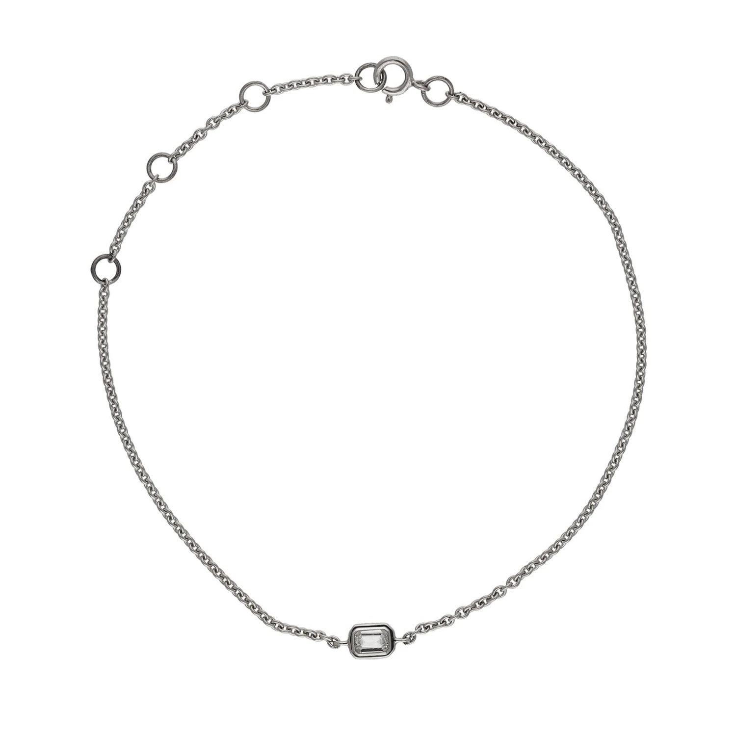 Adele Emerald Solitaire Bracelet(Adele Solitaire Bracelet 453849) 7 Adele Emerald Solitaire Bracelet(Adele Solitaire Bracelet 453849) - Image 5