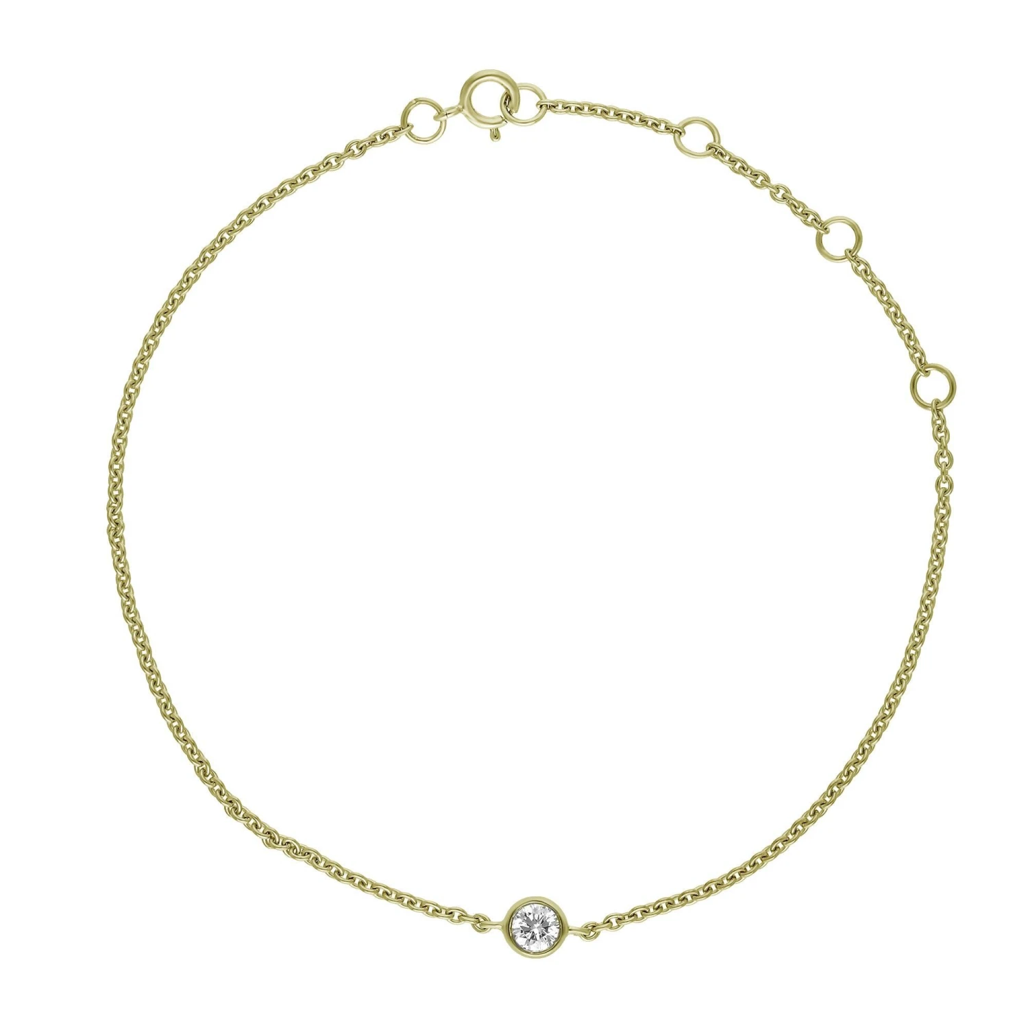 Adele Round Solitaire Bracelet(Adele Solitaire Bracelet 453852) 4 Adele Round Solitaire Bracelet(Adele Solitaire Bracelet 453852) - Image 2