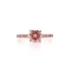 Adrianna Ring - 1 1/6Ctw(Pink And White Lab Grown Diamond 263528) -NEWWORLD DIAMONDS adrianna ring 1 16ctw for ring gemstone jewelry 1