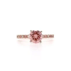 Adrianna Ring - 1 1/6Ctw(Pink And White Lab Grown Diamond 263528)