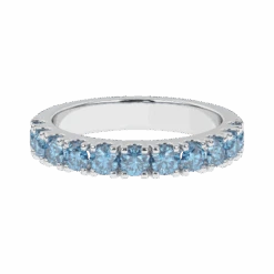 Amanda Ann Ring - 1.00Ctw Blue(Blue Diamond Ring 453733)