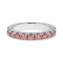 Amanda Ann Ring - 1.00Ctw Pink(Pink Diamond Ring 453737)