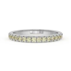 Amanda Ann Ring - 1/2Ctw Yellow(Yellow Diamond Ring 453738) -NEWWORLD DIAMONDS amanda ann ring 12ctw yellow for ring gemstone jewelry 4