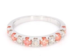Amanda Ring - 1.00Ctw Pink(Pink Diamond Ring 457346)
