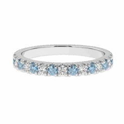 Amanda Ring - 1/2Ctw Blue(Blue Diamond Ring 456857)
