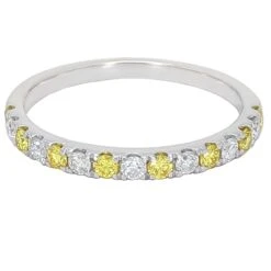 Amanda Ring - 1/2Ctw Yellow(Yellow Diamond Ring 453717)