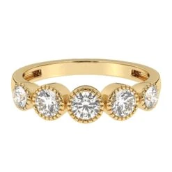 Amber Ring - 1.00Ctw(Diamond Ring 455754)