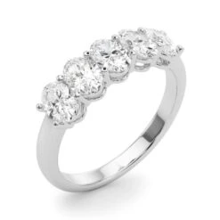 Amies 5 Stone Band 1.0Ctw(Amies 5 Stone Band 2848) 12 Amies 5 Stone Band 1.0Ctw(Amies 5 Stone Band 2848) -NEWWORLD DIAMONDS amies 5 stone band 1 0ctw for ring gemstone jewelry 3