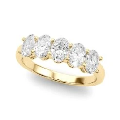 Amies 5 Stone Band 1.0Ctw(Amies 5 Stone Band 2848) 14 Amies 5 Stone Band 1.0Ctw(Amies 5 Stone Band 2848) -NEWWORLD DIAMONDS amies 5 stone band 1 0ctw for ring gemstone jewelry 5