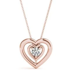 Amore Pendant - 1/2 Ct. T.W.(Amore Pendant 2864) -NEWWORLD DIAMONDS amore pendant 12 ct t w for pendant gemstone jewelry 5