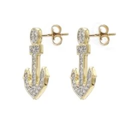 Anchor Earrings 1/2Ctw(Diamond Earrings 454920) 8 Anchor Earrings 1/2Ctw(Diamond Earrings 454920) -NEWWORLD DIAMONDS anchor earrings 12 ct t w at new world diamonds for earrings 3