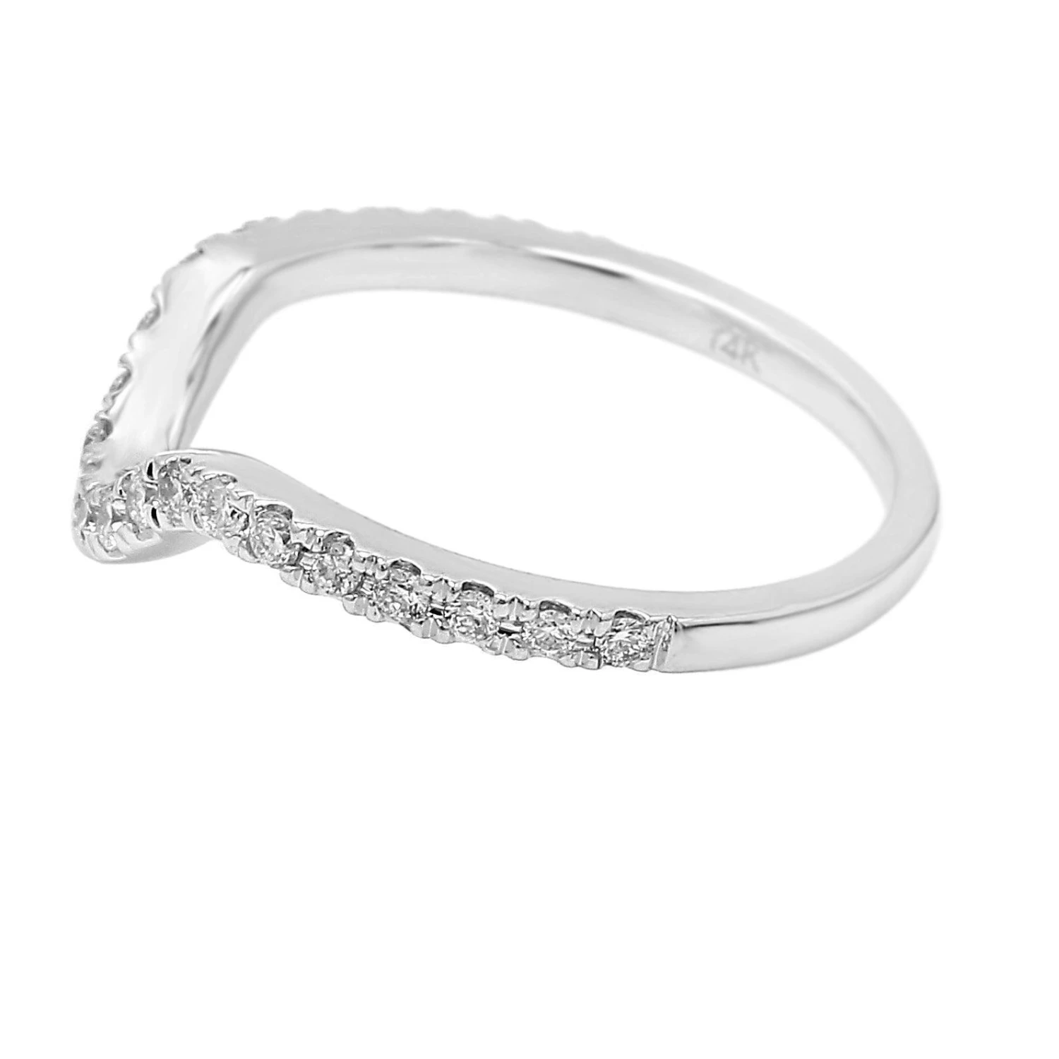 Andrea Wedding Band(Diamond Ring W456489) 4 Andrea Wedding Band(Diamond Ring W456489) - Image 2