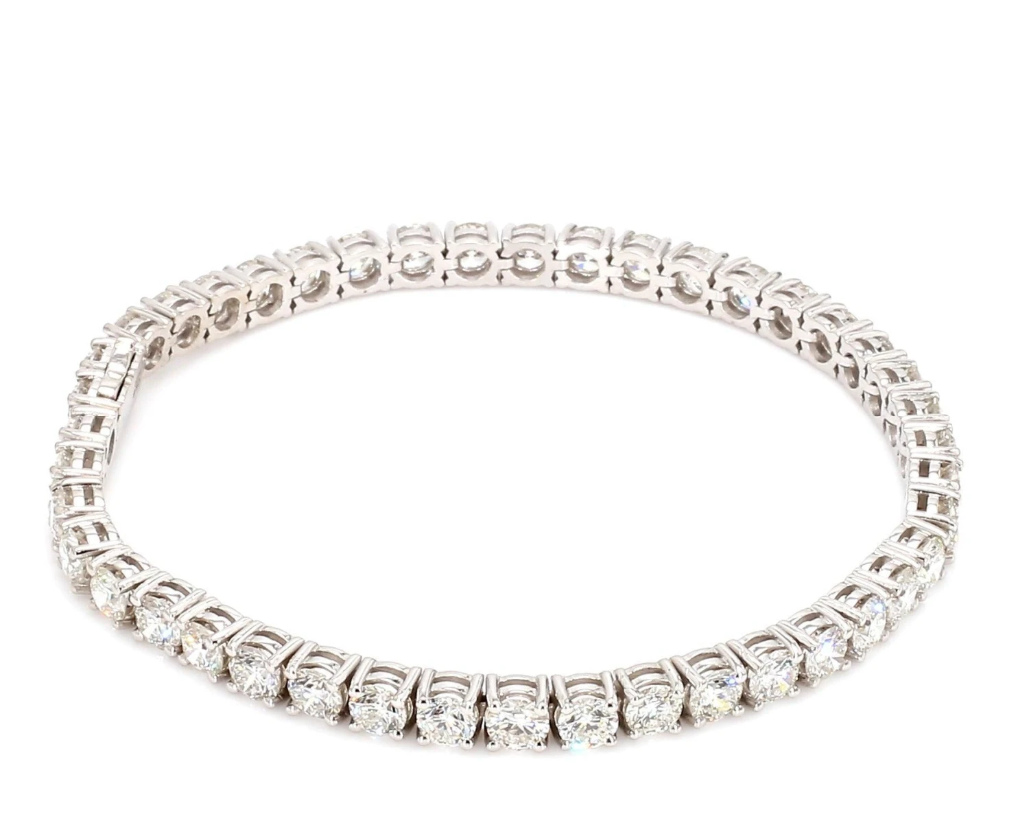Ashley Bracelet 10.0Ctw(White Diamonds Bracelet 454170) 3 Ashley Bracelet 10.0Ctw(White Diamonds Bracelet 454170)