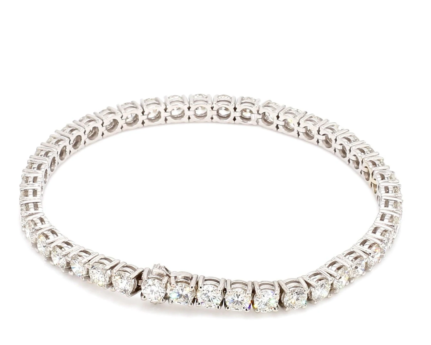Ashley Bracelet 10.0Ctw(White Diamonds Bracelet 454170) 4 Ashley Bracelet 10.0Ctw(White Diamonds Bracelet 454170) - Image 2