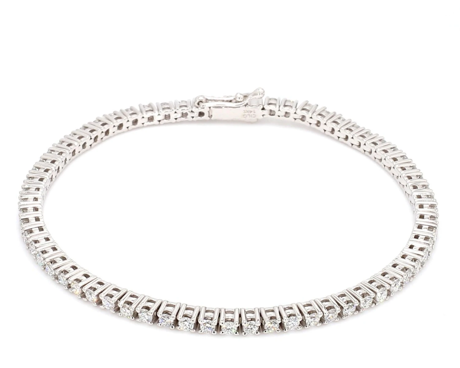 Ashley Bracelet 5.0Ctw(White Diamonds Bracelet 454168) 3 Ashley Bracelet 5.0Ctw(White Diamonds Bracelet 454168)