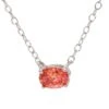Bailey Necklace - 1/3 Ct. T.W.(Pink Diamond Solitaire Pendant 263588)