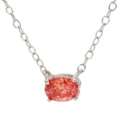 Bailey Necklace - 1/3 Ct. T.W.(Pink Diamond Solitaire Pendant 263588)