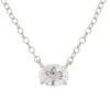 Bailey Necklace 1/3Ctw(Diamond Solitaire Pendant 263577) -NEWWORLD DIAMONDS bailey necklace 13ctw for necklace gemstone jewelry 1