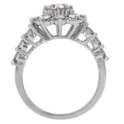Betsey Ring - 2.0 Ct. T.W.(Flower Diamond Band Ring 453729) -NEWWORLD DIAMONDS betsey ring 2 0 ct t w for ring gemstone jewelry 3