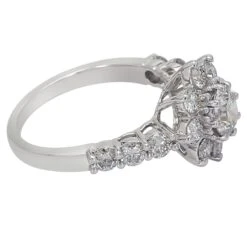 Betsey Ring - 2.0 Ct. T.W.(Flower Diamond Band Ring 453729) -NEWWORLD DIAMONDS betsey ring 2 0 ct t w for ring gemstone jewelry 6
