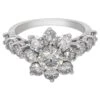 Betsey Ring - 3.0 Ct. T.W.(Flower Diamond Band Ring 453730) -NEWWORLD DIAMONDS betsey ring 3 0 ct t w for ring gemstone jewelry 1