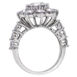 Betsey Ring - 4.0 Ct. T.W.(Flower Diamond Band Ring 453731) 10 Betsey Ring - 4.0 Ct. T.W.(Flower Diamond Band Ring 453731) -NEWWORLD DIAMONDS betsey ring 4 0 ct t w for ring gemstone jewelry 3