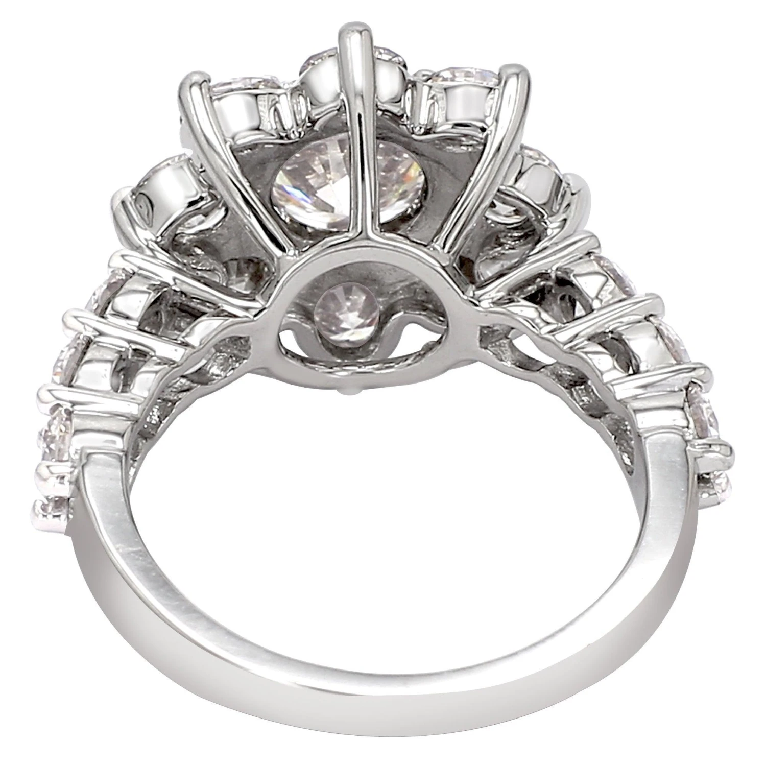 Betsey Ring - 4.0 Ct. T.W.(Flower Diamond Band Ring 453731) 7 Betsey Ring - 4.0 Ct. T.W.(Flower Diamond Band Ring 453731) - Image 5