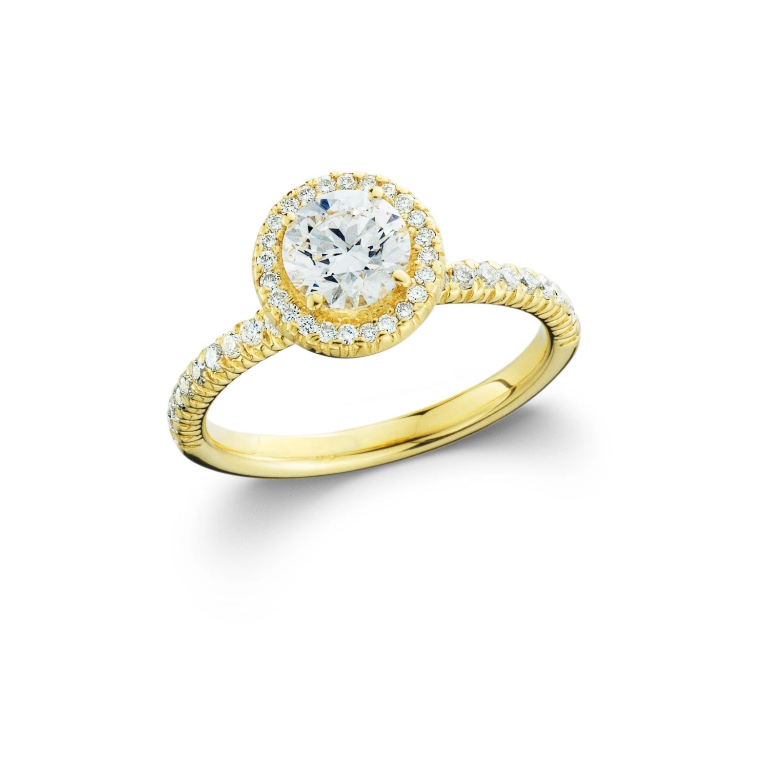 Bianca Halo Engagement Ring 1 1/3Ctw(Bianca Halo Engagement Ring 261981) 6 Bianca Halo Engagement Ring 1 1/3Ctw(Bianca Halo Engagement Ring 261981) - Image 4