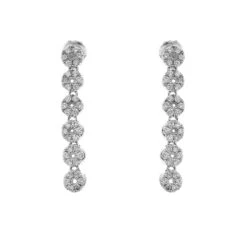 Bloom Dangle Earrings 3/4Ctw(Bloom Dangle Earrings 453886)