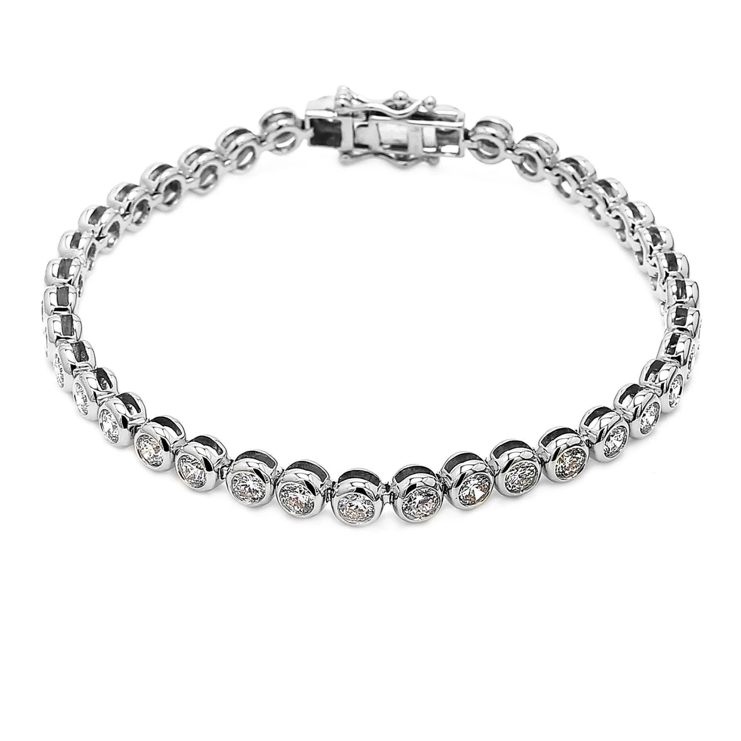 Brianna Bracelet 5.0Ctw(White Diamonds Bracelet 456112) 4 Brianna Bracelet 5.0Ctw(White Diamonds Bracelet 456112) - Image 2