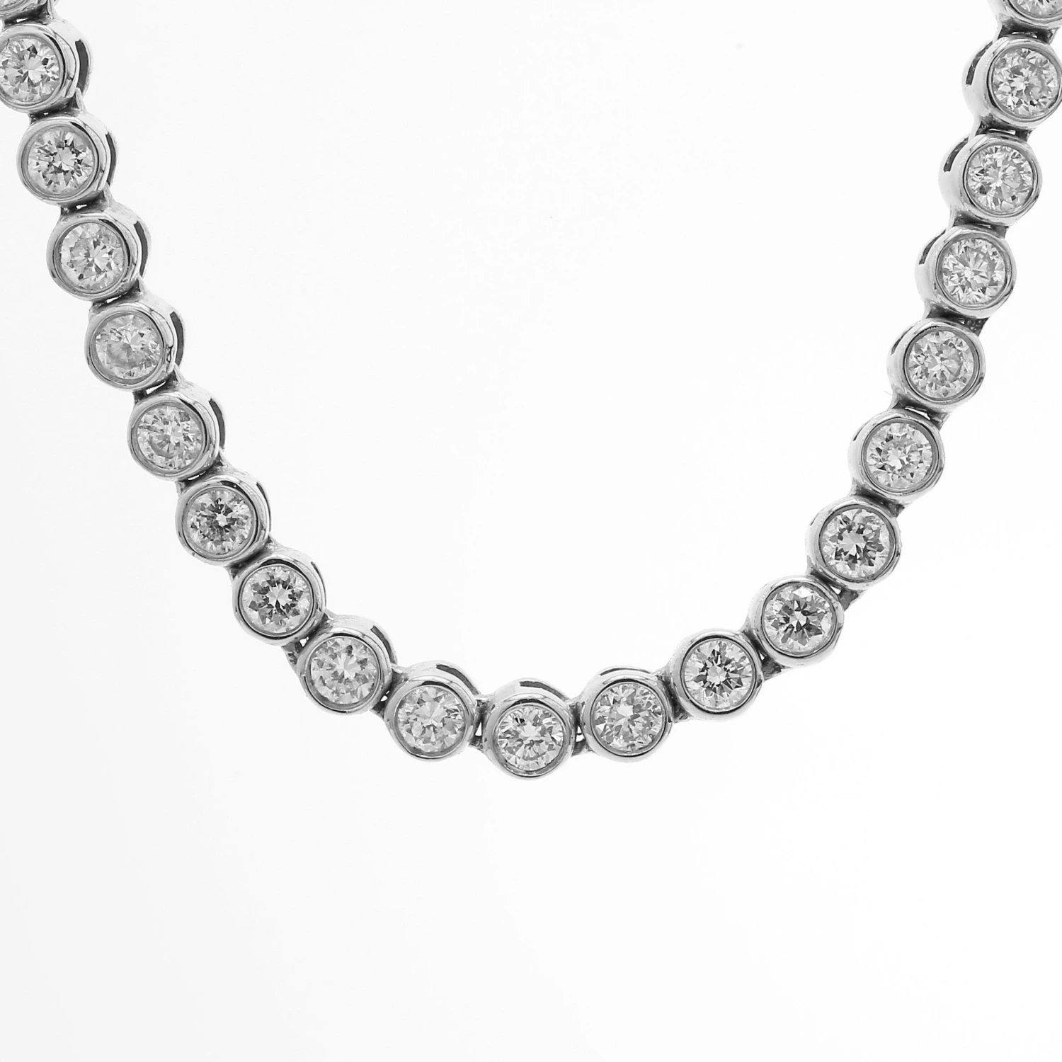 Brianna Necklace - 15.00 Ct. T.W.(White Diamonds Necklace 454178) 4 Brianna Necklace - 15.00 Ct. T.W.(White Diamonds Necklace 454178) - Image 2