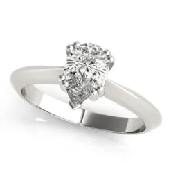 Brooklyn Pear Engagement Ring 1.0 Ct IGI Certified(Brooklyn Solitaire Engagement Ring)