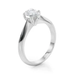 Brooklyn Pear Engagement Ring 1.0 Ct IGI Certified(Brooklyn Solitaire Engagement Ring) -NEWWORLD DIAMONDS brooklyn pear engagement ring 1 0 ct igi certified for ring gemstone jewelry 3
