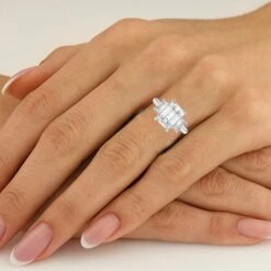 Candace 3-Stone Ring 2 3/4 Ctw(Candace 3 Stone Ring 453744) 11 Candace 3-Stone Ring 2 3/4 Ctw(Candace 3 Stone Ring 453744) -NEWWORLD DIAMONDS candace 3 stone ring 2 34 ctw for ring gemstone jewelry 4