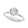 Carly Engagement Ring 1.0 Ct IGI Certified(Carly Solitaire Engagement Ring)