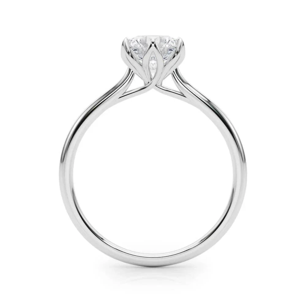 Carly Engagement Ring 1.0 Ct IGI Certified(Carly Solitaire Engagement Ring) 4 Carly Engagement Ring 1.0 Ct IGI Certified(Carly Solitaire Engagement Ring) - Image 2