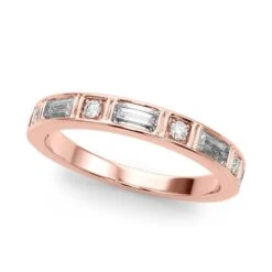 Celine Band(Celine Wedding Band 2653) -NEWWORLD DIAMONDS celine band for ring gemstone jewelry 6