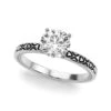 Chloe Solitaire Setting(Chloe Solitaire Setting 2756) -NEWWORLD DIAMONDS chloe solitaire setting for settings gemstone jewelry 1