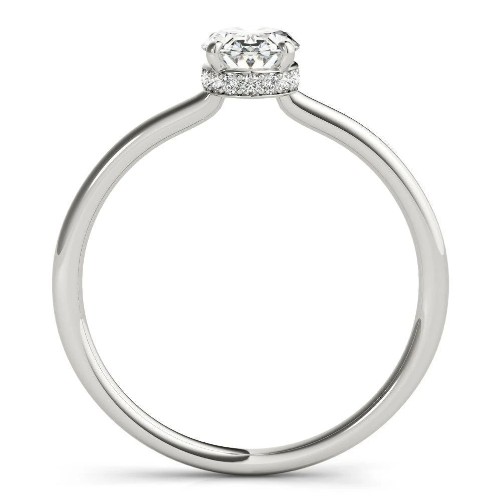 Christina Oval Engagement Ring 1.0 Ct IGI Certified(Christina Engagement Ring) 4 Christina Oval Engagement Ring 1.0 Ct IGI Certified(Christina Engagement Ring) - Image 2