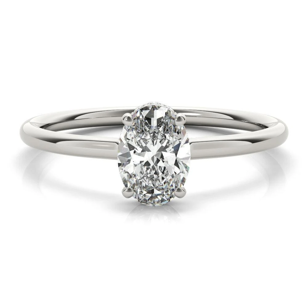 Christina Oval Engagement Ring 1.0 Ct IGI Certified(Christina Engagement Ring) 5 Christina Oval Engagement Ring 1.0 Ct IGI Certified(Christina Engagement Ring) - Image 3