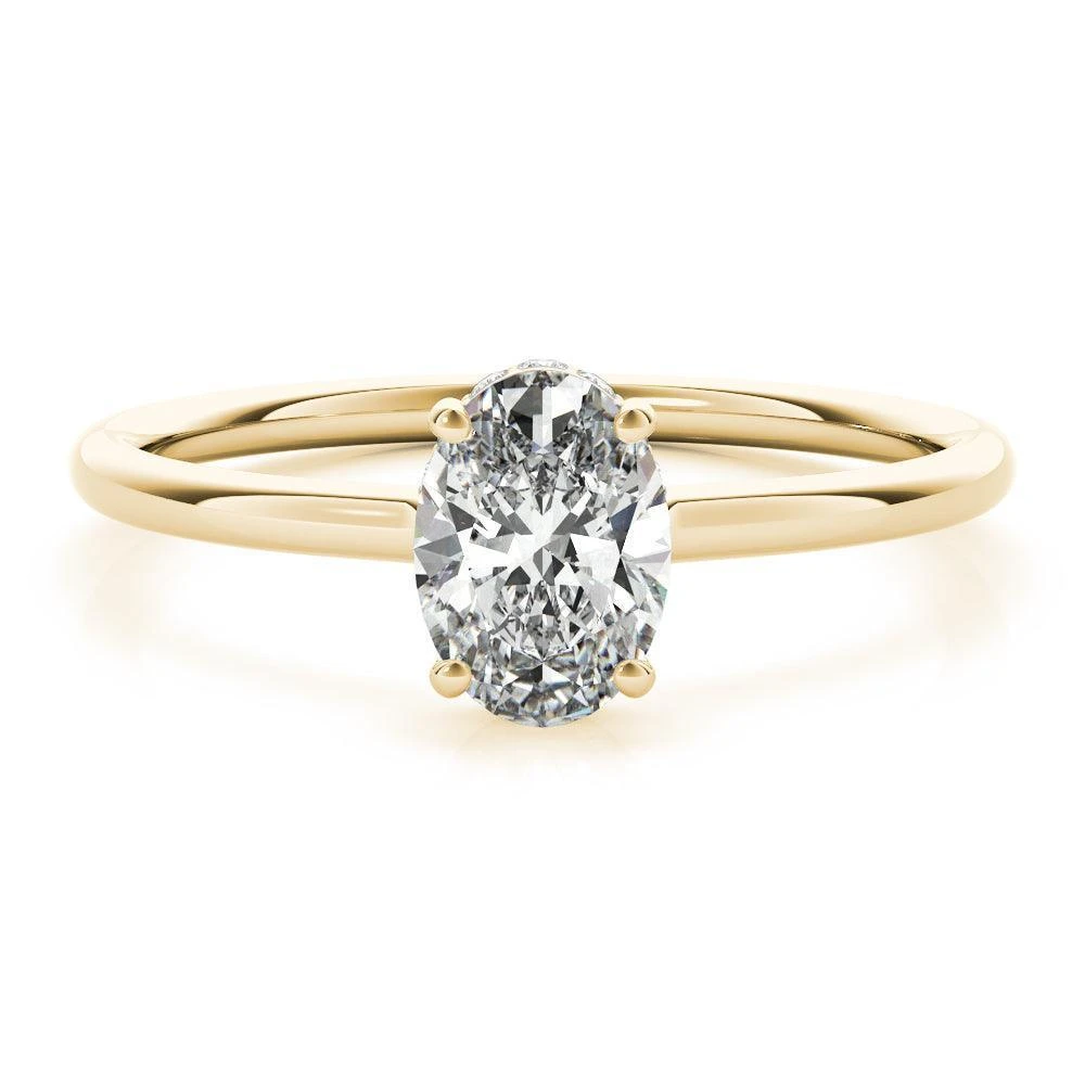 Christina Oval Engagement Ring 1.0 Ct IGI Certified(Christina Engagement Ring) 7 Christina Oval Engagement Ring 1.0 Ct IGI Certified(Christina Engagement Ring) - Image 5