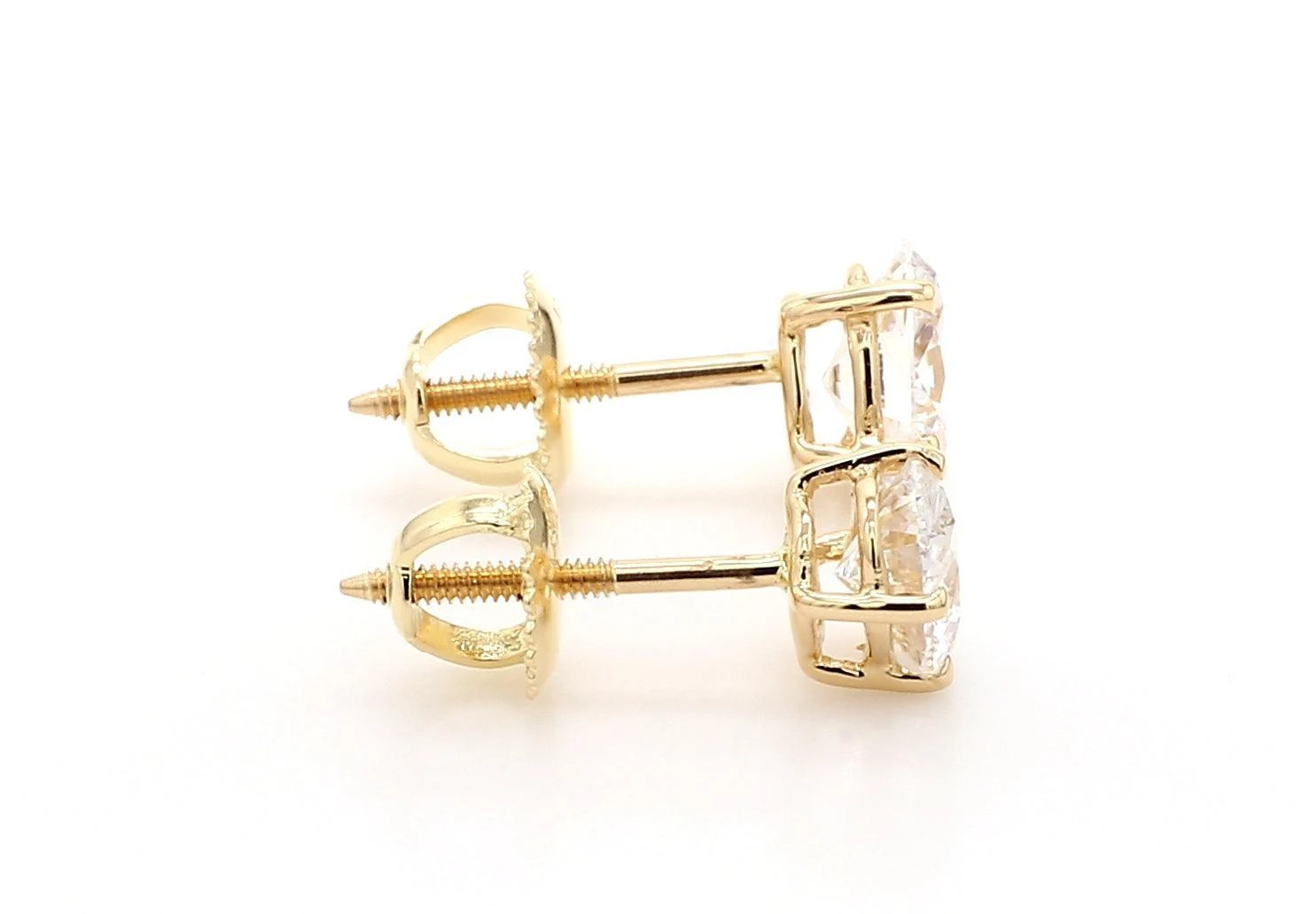 Classic Oval Earrings 1.0 Ctw Certified(Diamond Stud Earrings 261794c1) 6 Classic Oval Earrings 1.0 Ctw Certified(Diamond Stud Earrings 261794c1) - Image 4