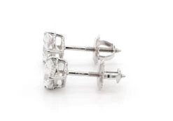 Classic Oval Earrings 1 1/2 CTW. IGI Certified(Diamond Stud Earrings 261796c150) -NEWWORLD DIAMONDS classic oval earrings 1 12 ctw igi certified for earrings gemstone jewelry 4