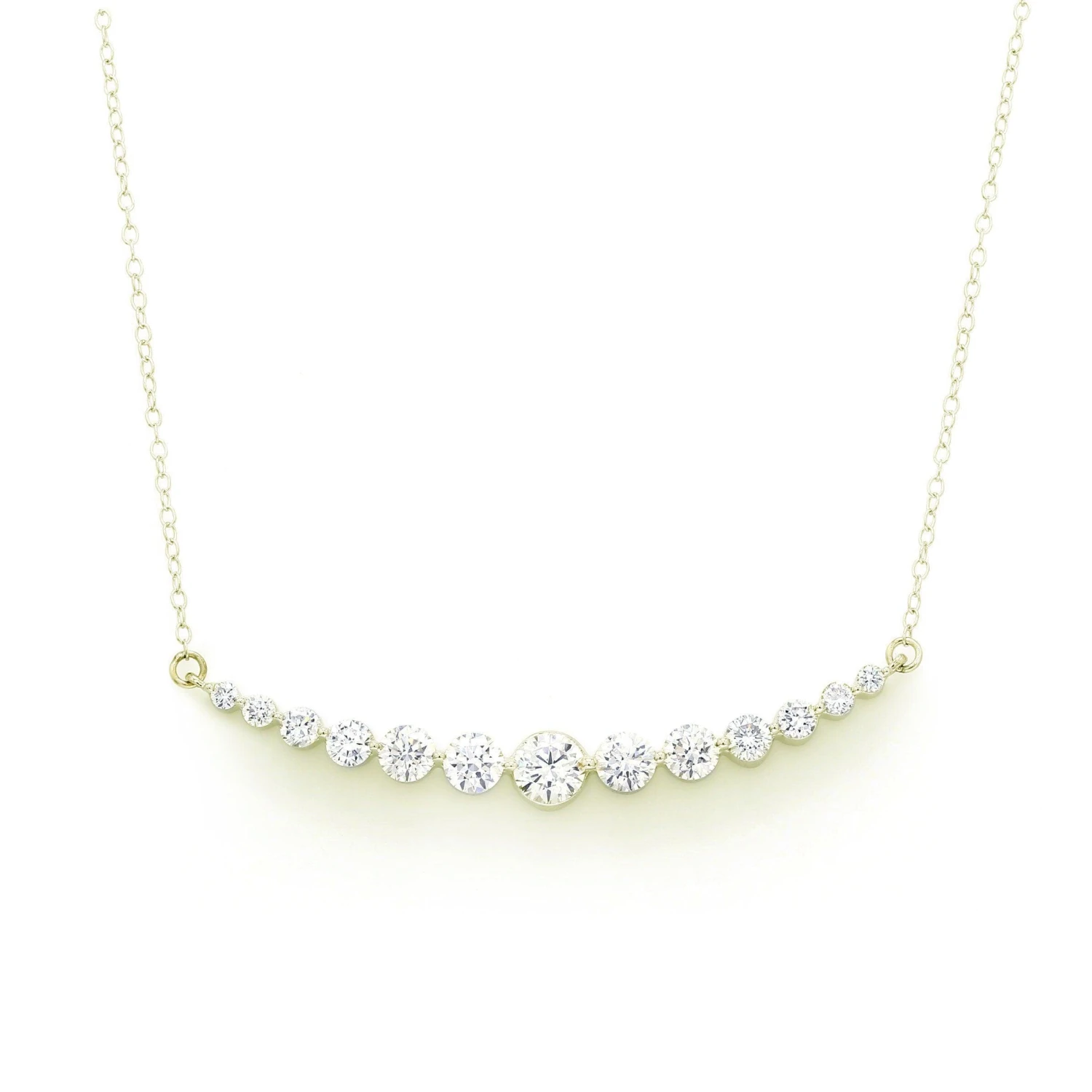 Clementine Necklace 2.0Ctw(Diamond Necklace 455175) 4 Clementine Necklace 2.0Ctw(Diamond Necklace 455175) - Image 2
