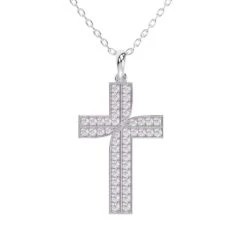 Cross 1/2Ctw Pendant(Diamond Cross Pendant 453914)