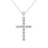 Cross 1/3Ctw Pendant(Diamond Cross Pendant 453913)