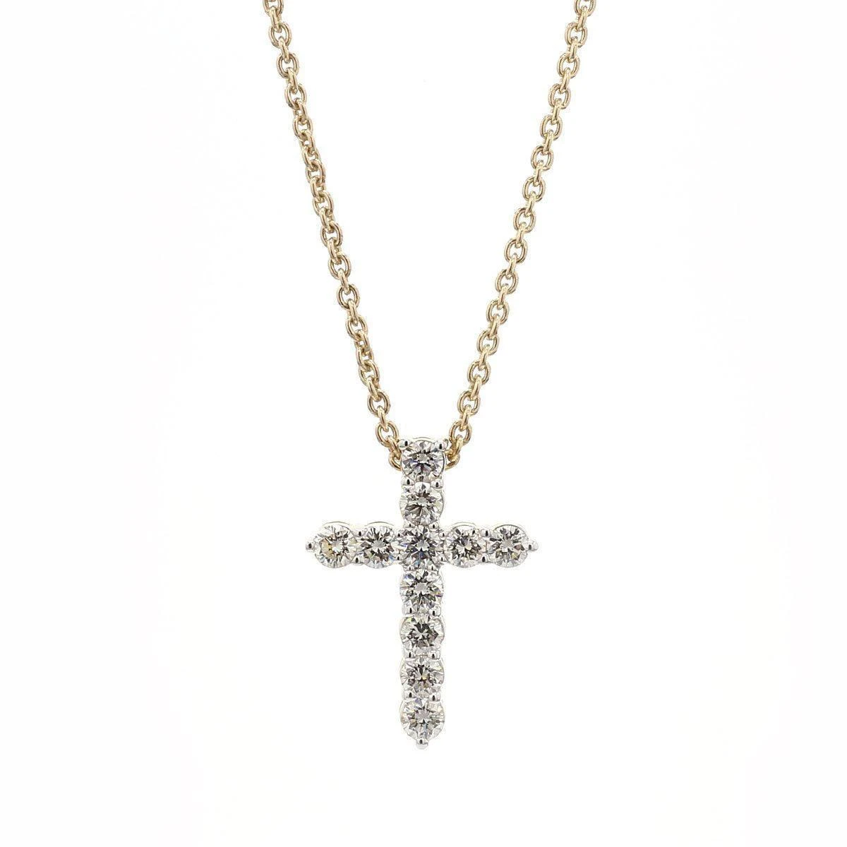 Cross 2 1/4Ctw Pendant(White Diamonds Pendant 454172) 3 Cross 2 1/4Ctw Pendant(White Diamonds Pendant 454172)