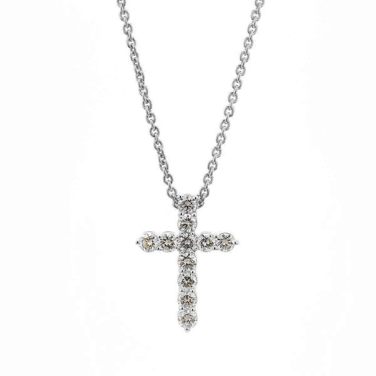 Cross 2 1/4Ctw Pendant(White Diamonds Pendant 454172) 6 Cross 2 1/4Ctw Pendant(White Diamonds Pendant 454172) - Image 4