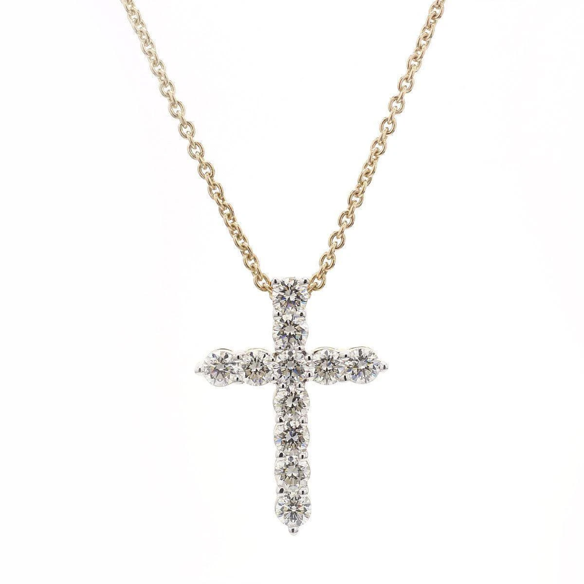 Cross 3 1/2Ctw Pendant(White Diamonds Pendant 454171) 3 Cross 3 1/2Ctw Pendant(White Diamonds Pendant 454171)